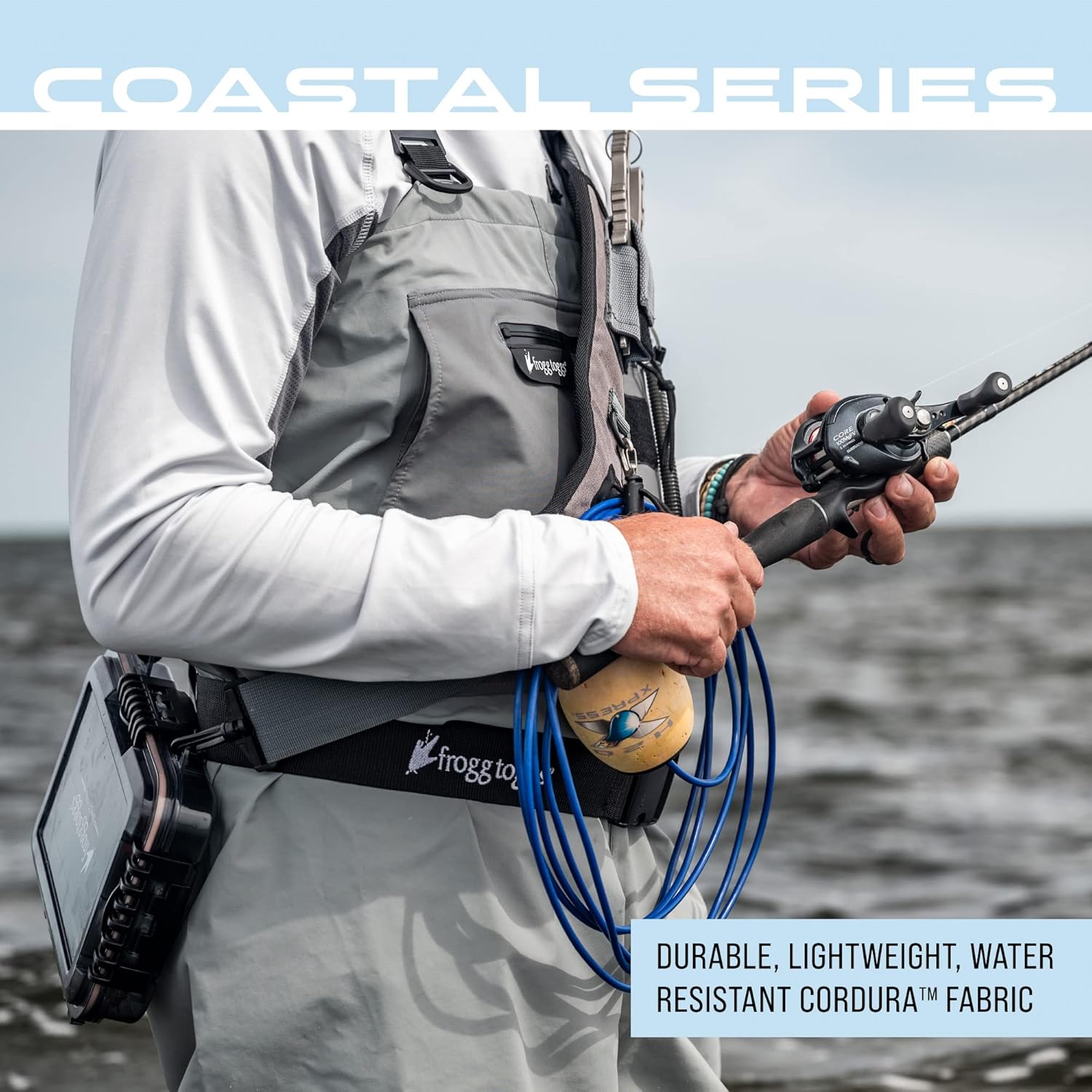 FROGG TOGGS Tidal Sling Fishing Wading Belt for Quick Tackle Access
