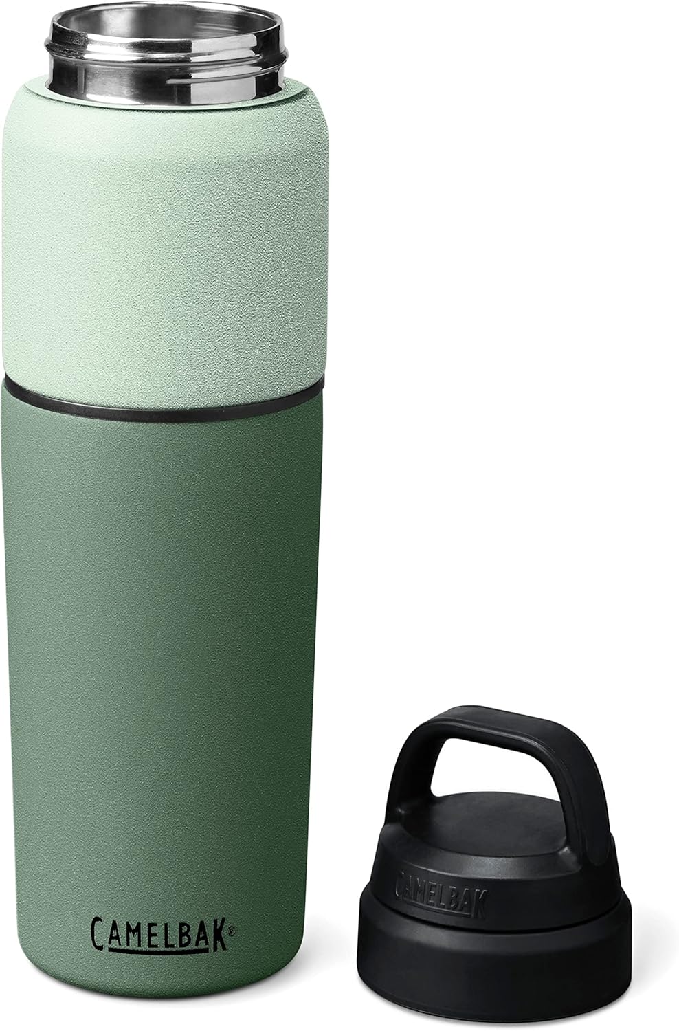CamelBak Botella de agua y taza de viaje MultiBev – Acero inoxidable aislado