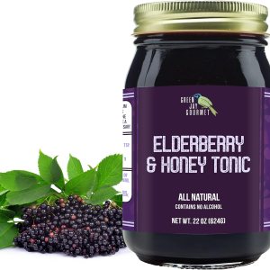 Green Jay Gourmet Tónico de saúco Jarabe de saúco totalmente natural Apoyo inmunológico de saúco para niños y adultos Potente mezcla de saúco y Green Jay Gourmet Tónico de saúco Jarabe de saúco totalmente natural Apoyo inmunológico de saúco para niños y adultos Potente mezcla de saúco y