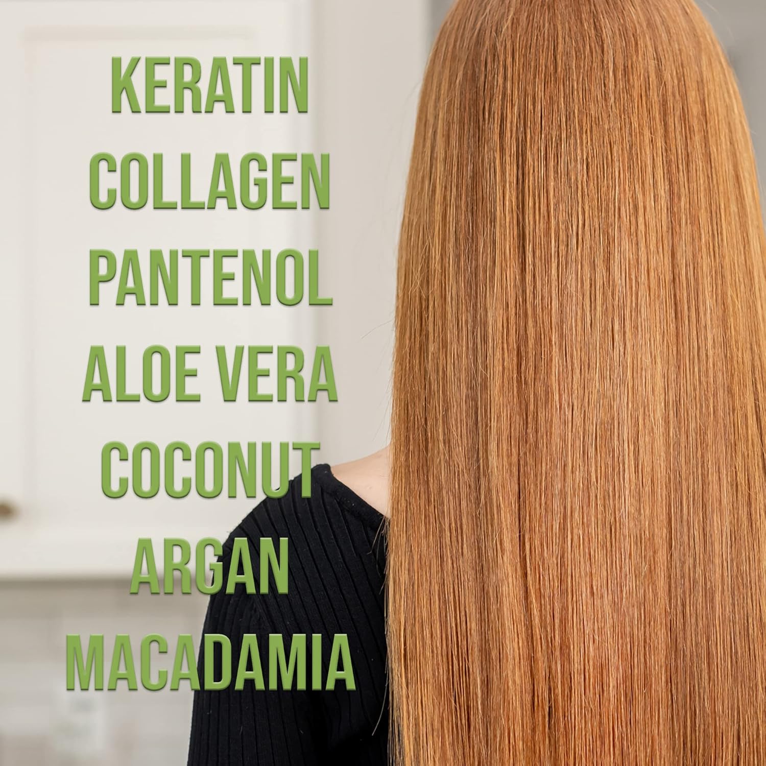 Arllison Tratamiento capilar Botox con antifrizz, cabello suave y brillante con hidratación profunda, sin formaldehído, suaviza, hidratante, añade