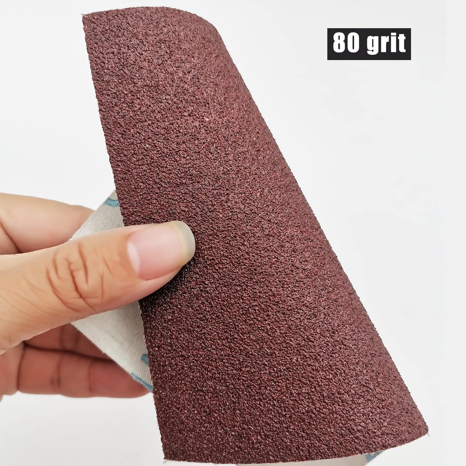 Papel de lija de 14 de hoja de 4.5 x 5.5 pulgadas, papel de arena seca y húmeda, 30 hojas de lijado para lijadoras de palma, bloques de lijado a