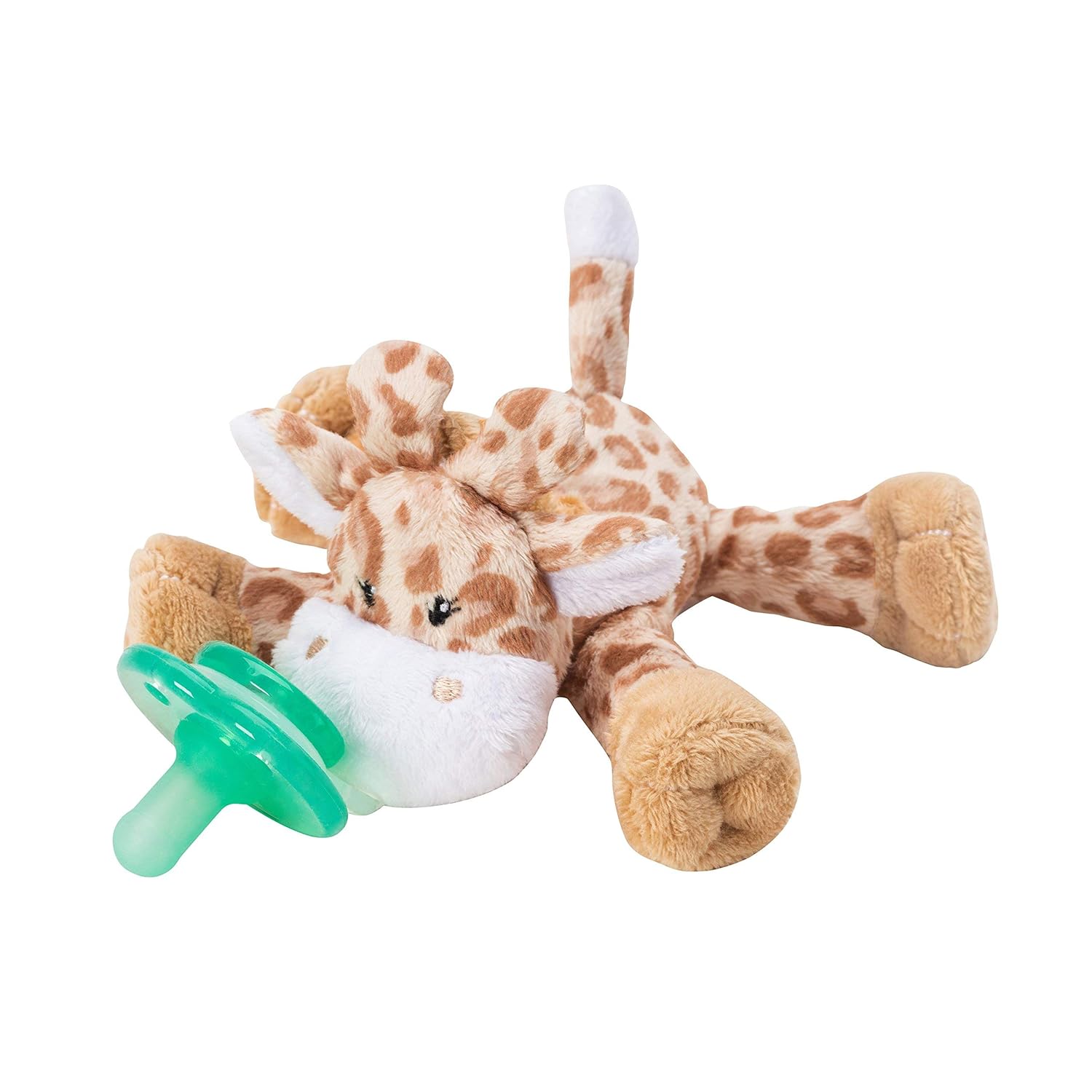 Nookums – Paci-Plushies Buddies – Animalitos de peluche para usar con chupetes de diferentes marcas, adecuado para todas las edades, incluye chupete