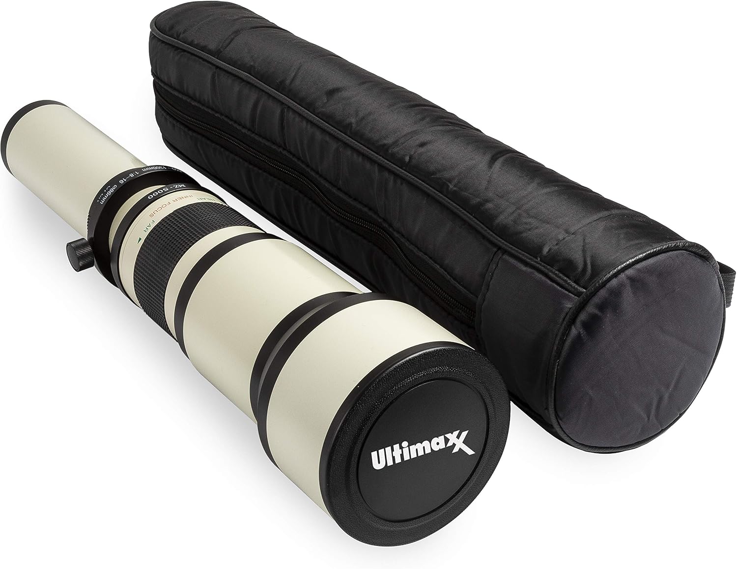 Ultimaxx Juego de lentes de zoom teleobjetivo de 25.591-51.181 in (con 2 x 1300-2600) para Nikon D7500, D500, D600, D610, D700, D750, D800, D810,