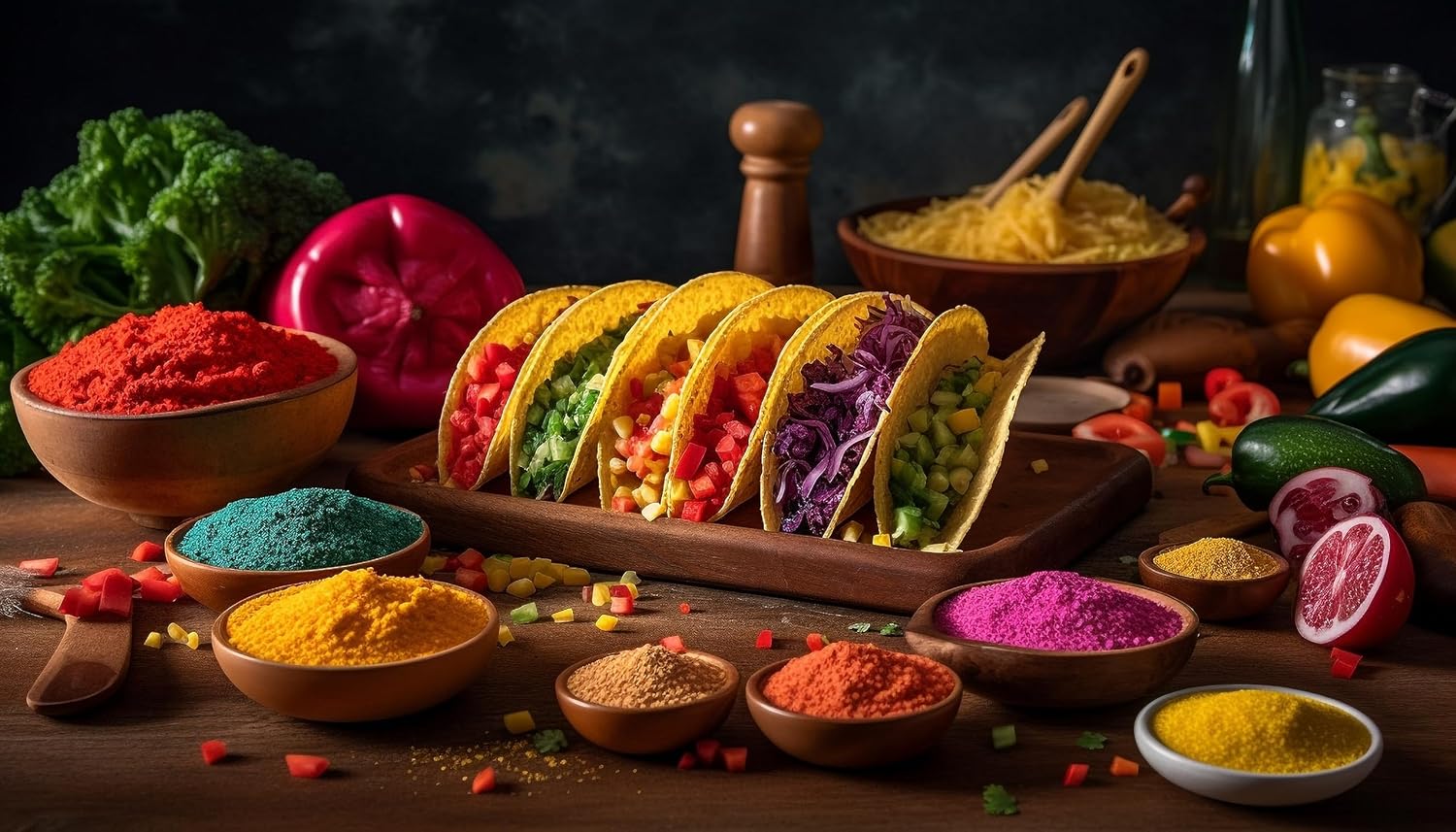 Original Taco Seasoning ProudMX – Auténtica mezcla de especias mexicanas naturales (paquete de 6) (Mild)