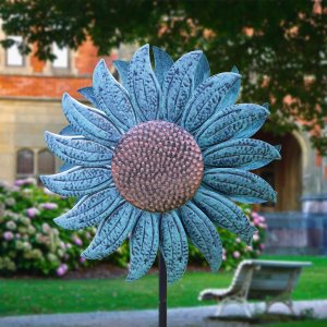 hourpark Molinillo de viento para exteriores de 360  de altura de 60 pulgadas de altura, escultura de viento bidireccional grande con batido de hourpark Molinillo de viento para exteriores de 360  de altura de 60 pulgadas de altura, escultura de viento bidireccional grande con batido de