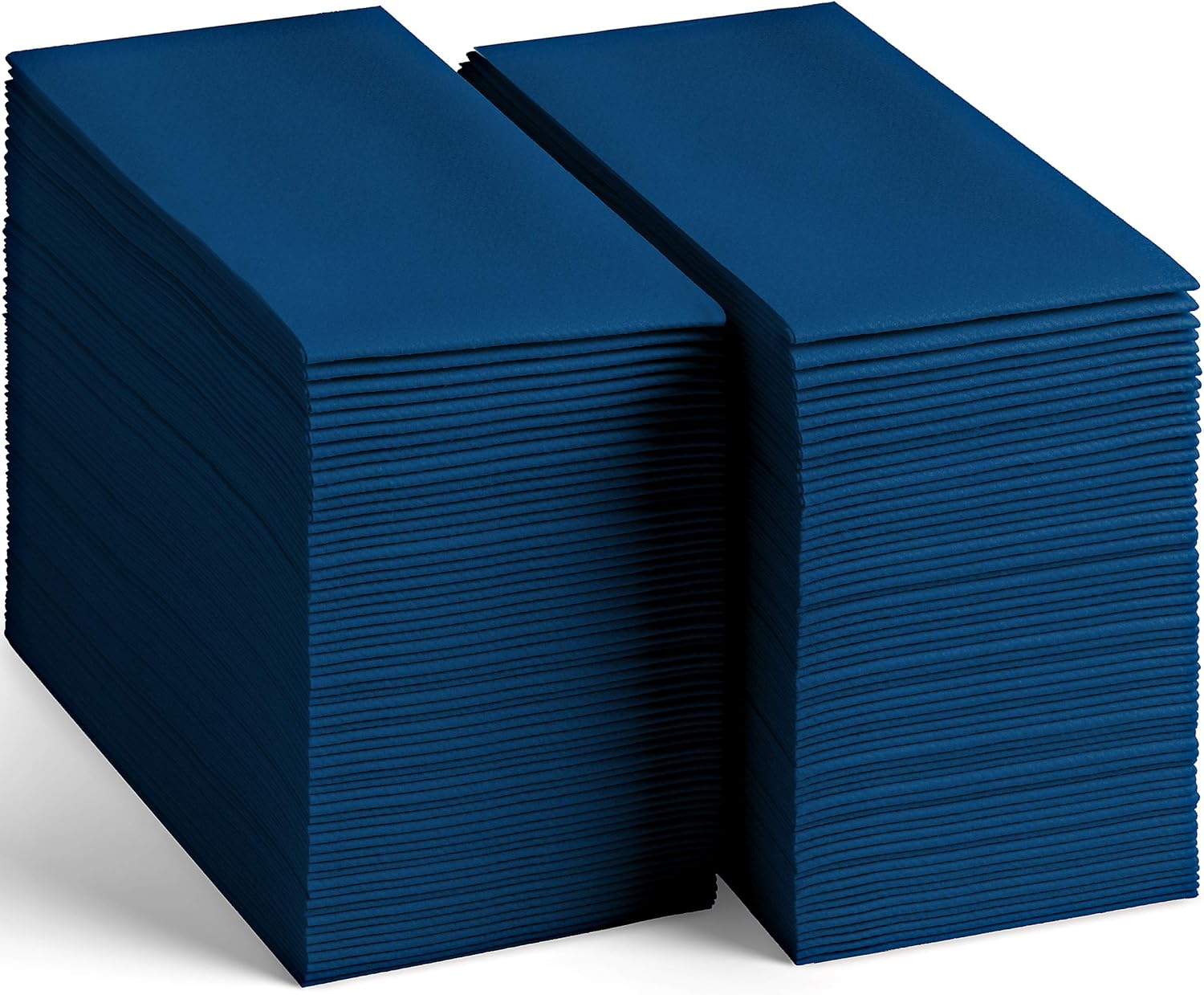 100 servilletas de papel de color azul oscuro, suaves y absorbentes. Para cocina, fiesta, boda, baño o cualquier ocasión (paquete de 100)