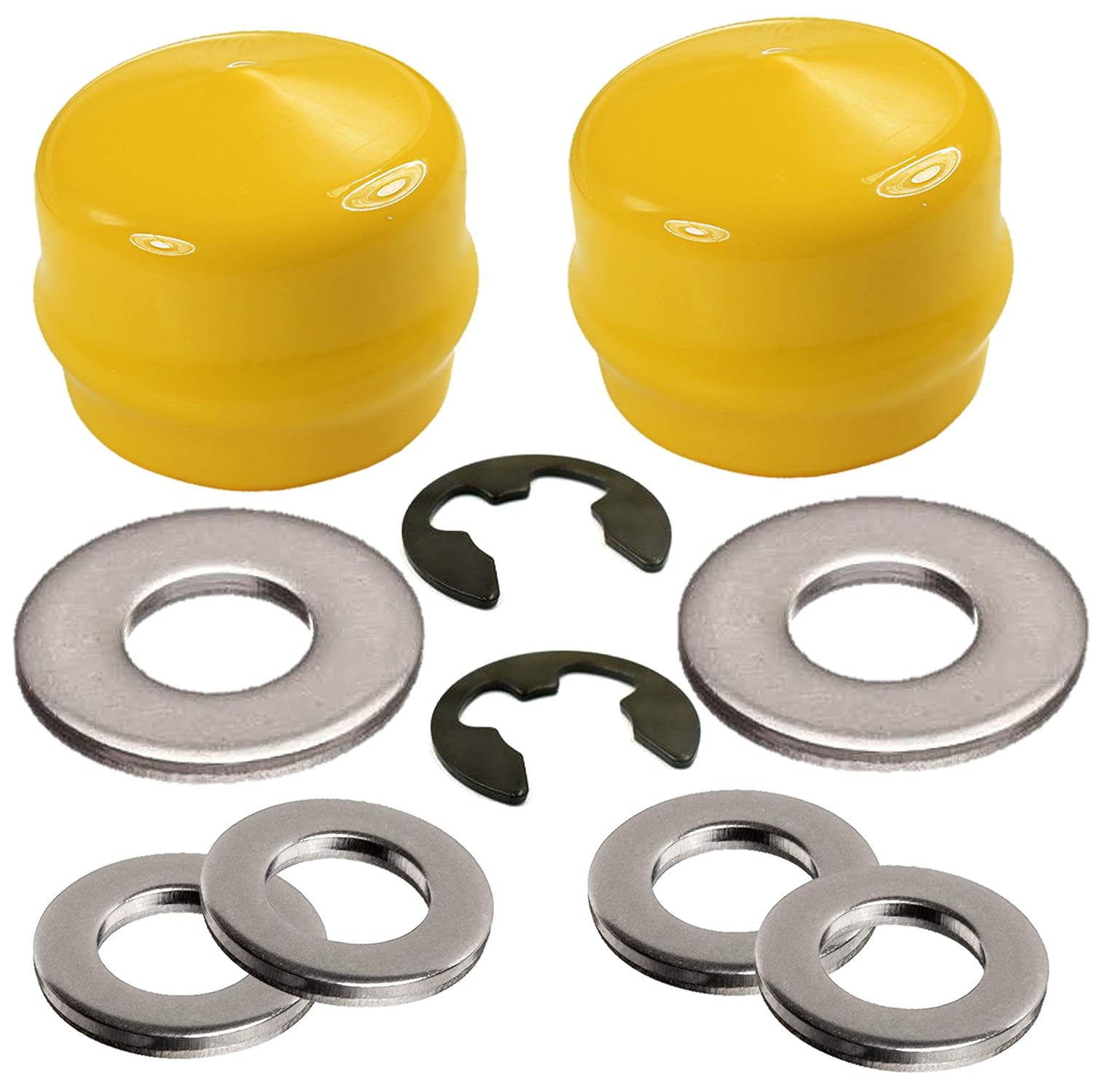 HD Switch Kit de accesorios de rueda delantera de 10 piezas que reemplaza a John Deere D100 D105 D110 D120 D130 D140 D150 D160 X110 X120 X125 X140