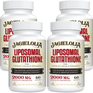Glutatión liposomal 2000 mg con L-serina, L-glicina y sulforafano  Formulación única de L-glutatión activo para mejorar la absorción  Domina Glutatión liposomal 2000 mg con L-serina, L-glicina y sulforafano  Formulación única de L-glutatión activo para mejorar la absorción  Domina