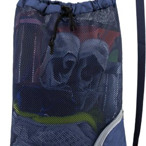 BeeGreen Mochila con cordón para hombres y mujeres, atlética, gimnasio, deportes, entrenamiento, playa, natación BeeGreen Mochila con cordón para hombres y mujeres, atlética, gimnasio, deportes, entrenamiento, playa, natación