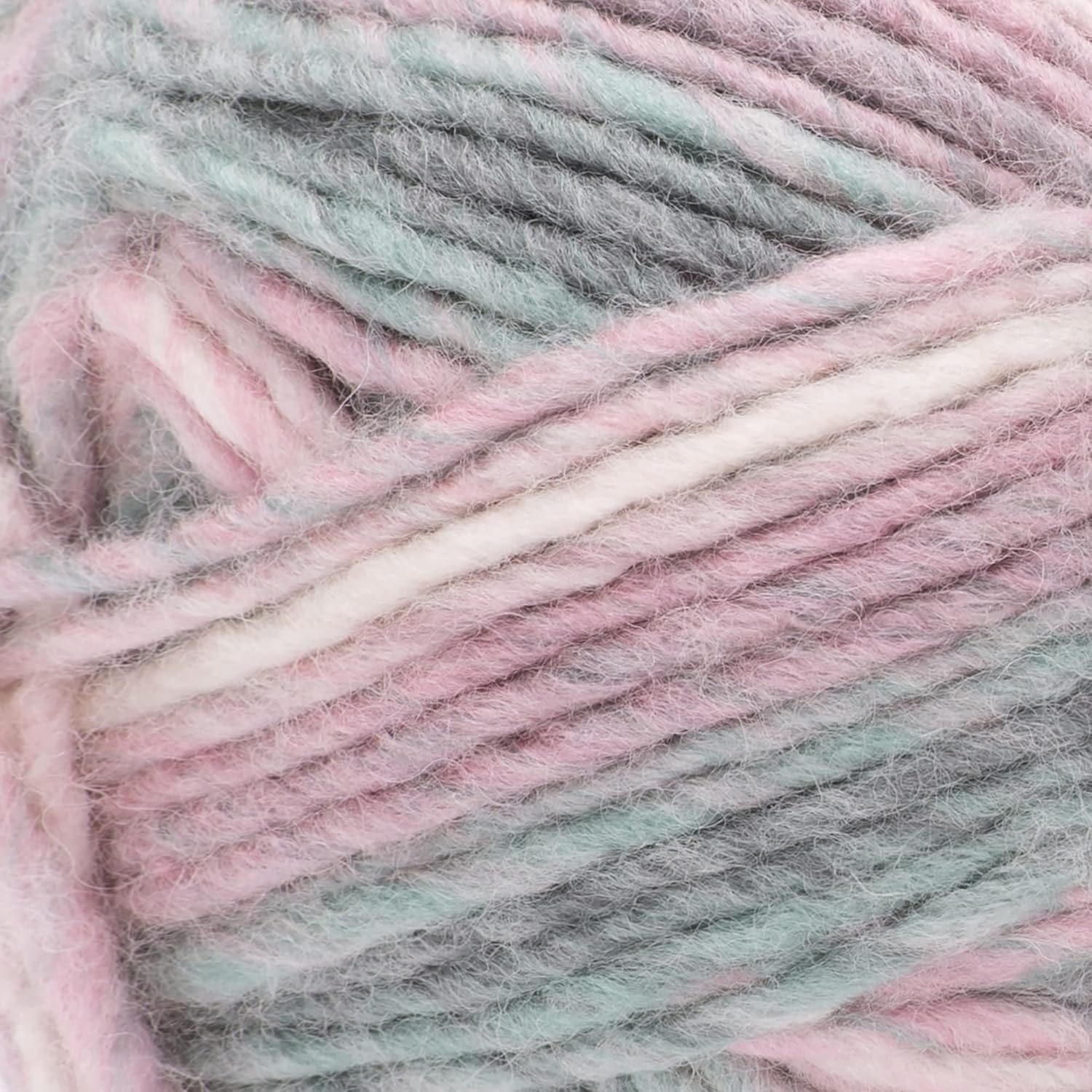 Bernat Symphony Seashell – Ovillo de lana  Paquete de 2 unidades de 8 onzas  Nylon  5 voluminosos  309 yardas  Tejido, ganchillo y manualidades