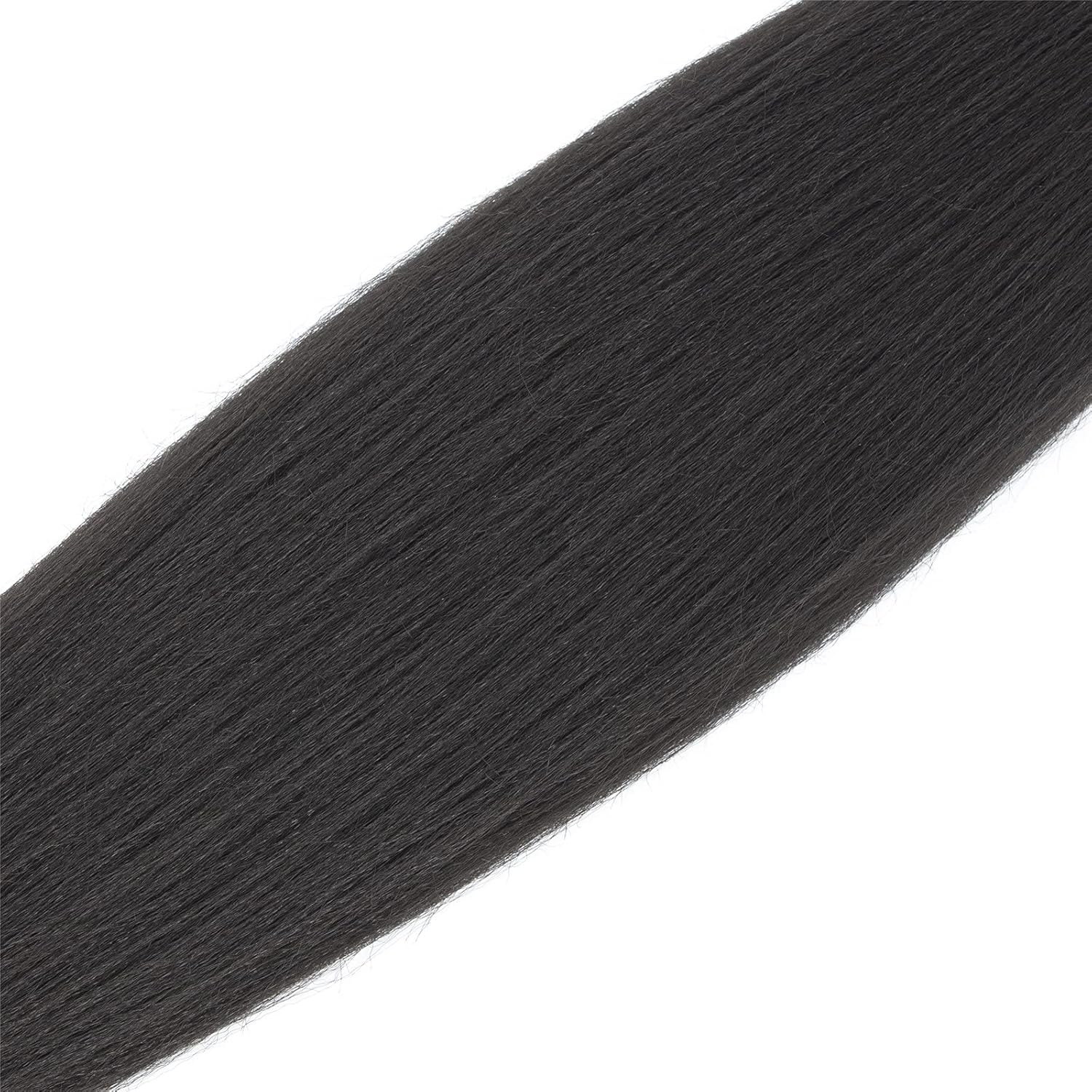 RUN SHUI Cabello trenzado preestirado, extensiones de cabello trenzado Kanekalon, cabello trenzado ombré preestirado, trenzado de ganchillo (24