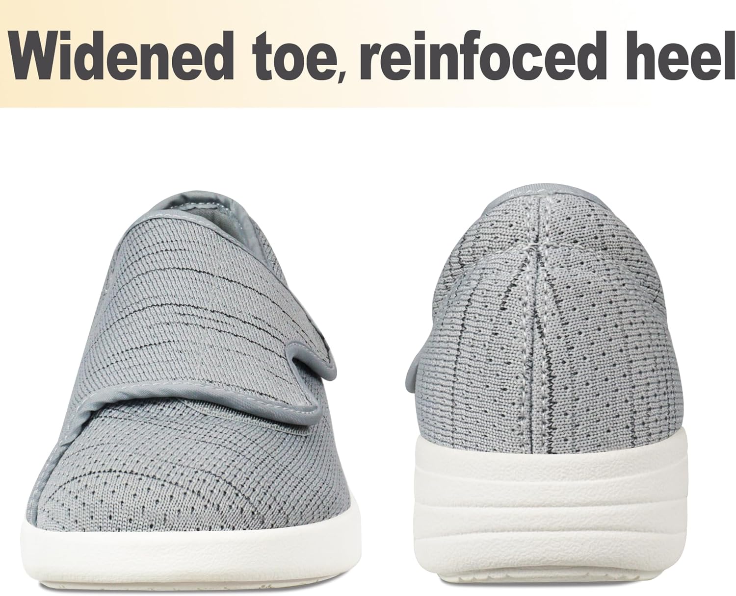 Women’s Wide Diabetic Shoes with Air Cushion  Relax Series, Comfort for Swollen Feet, Bunions, Edema  Size 6-11.5