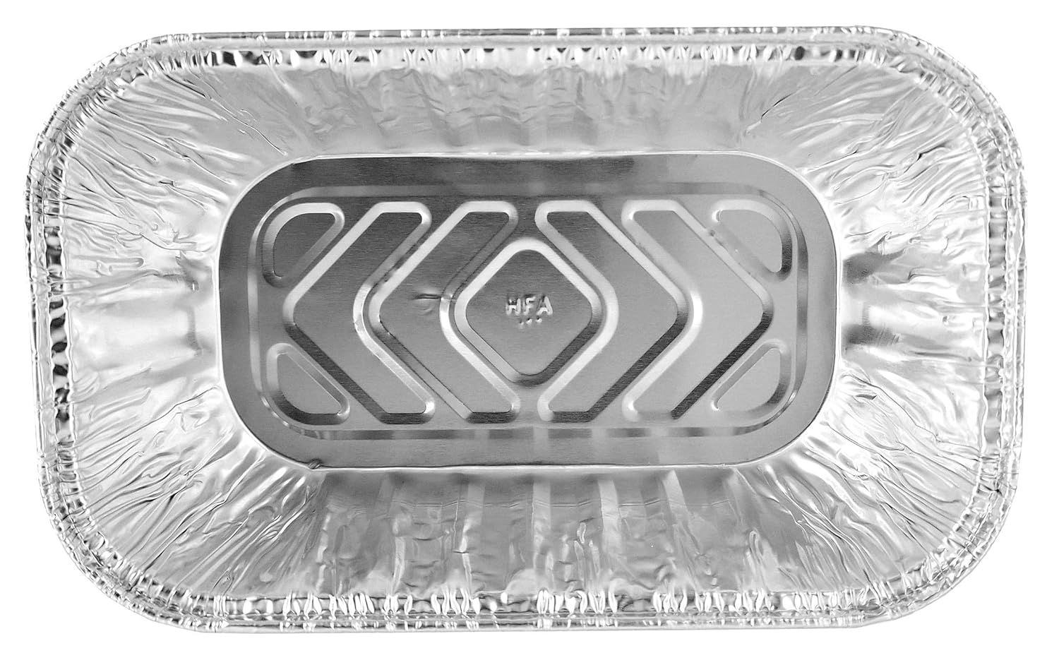Handi-Foil 1 libra de aluminio mini-panmolde para hornear pan con tapa transparente de cúpula baja, 100paquete (paquete de 100)