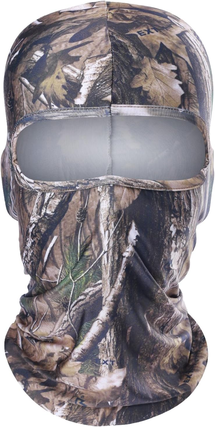 WTACTFUL Máscara de Hunter Mask Tree Camouflage Face Mask para Caza Senderismo