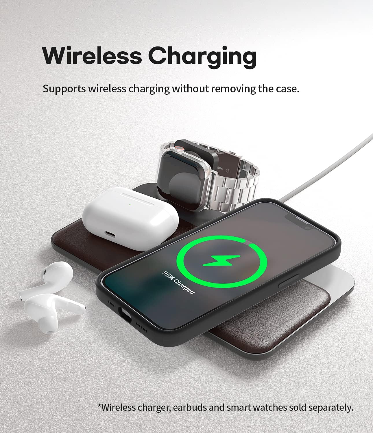 GOOSPERY Funda de silicona líquida compatible con iPhone 13 Mini, suave al tacto, protección de cuerpo completo, a prueba de golpes, con forro de