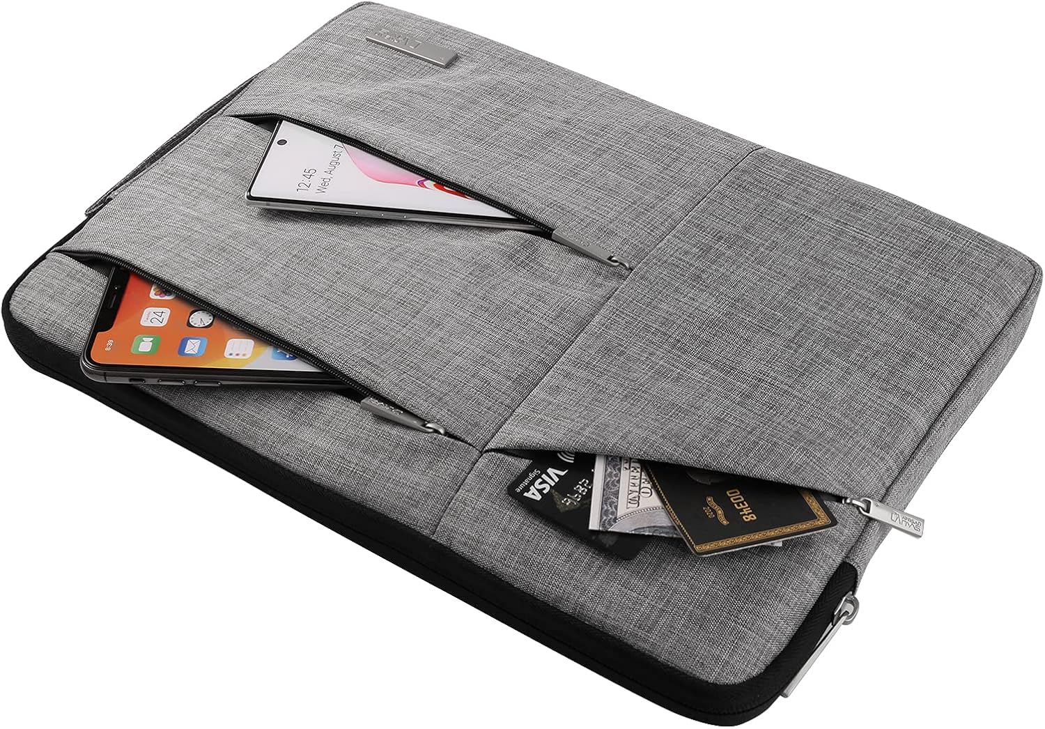 Funda para laptop de 13 pulgadas con asa para Dell XPS9350 13.3, Dell Latitude E5470, 7490, 12.5 Latitude E7270 UltraBook, HP Newest 14″, 13.6