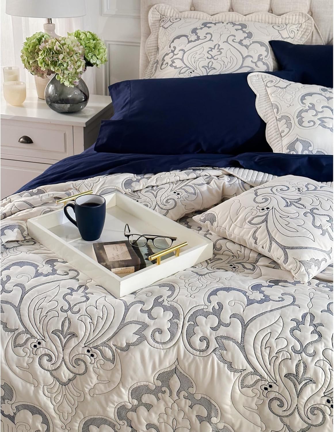 BrylaneHome Amelia – Colcha, King