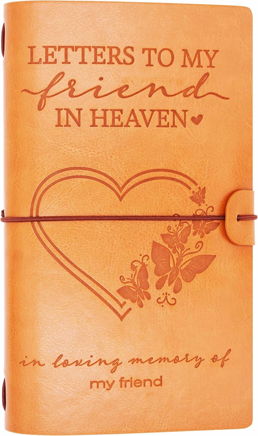 Regalo de recuerdo conmemorativo para amigos, regalo de duelo, diario de fotos de viaje recargable, con texto en inglés “Those We Love Don’t Go