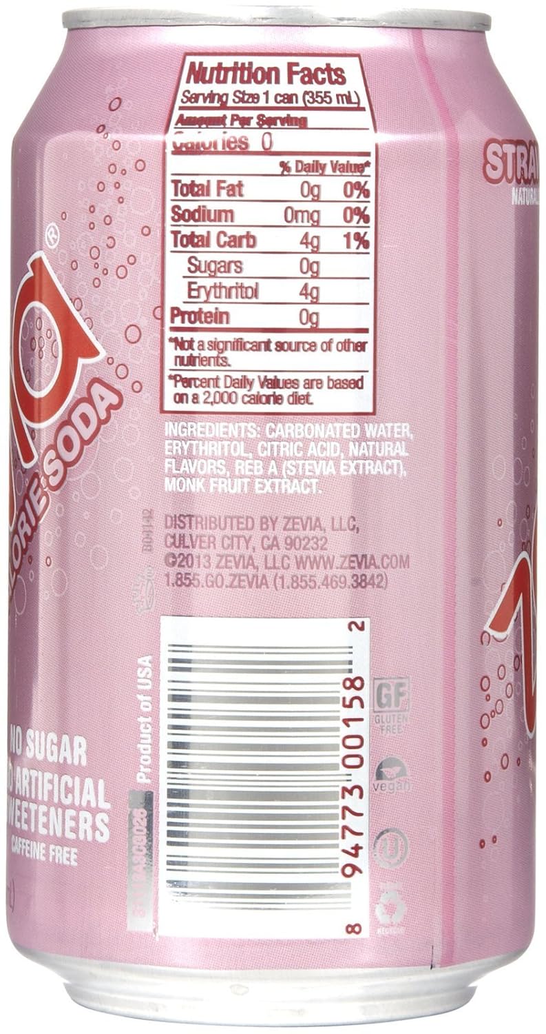 Zevia – Refresco cero calorías sabor Dr. Zevia