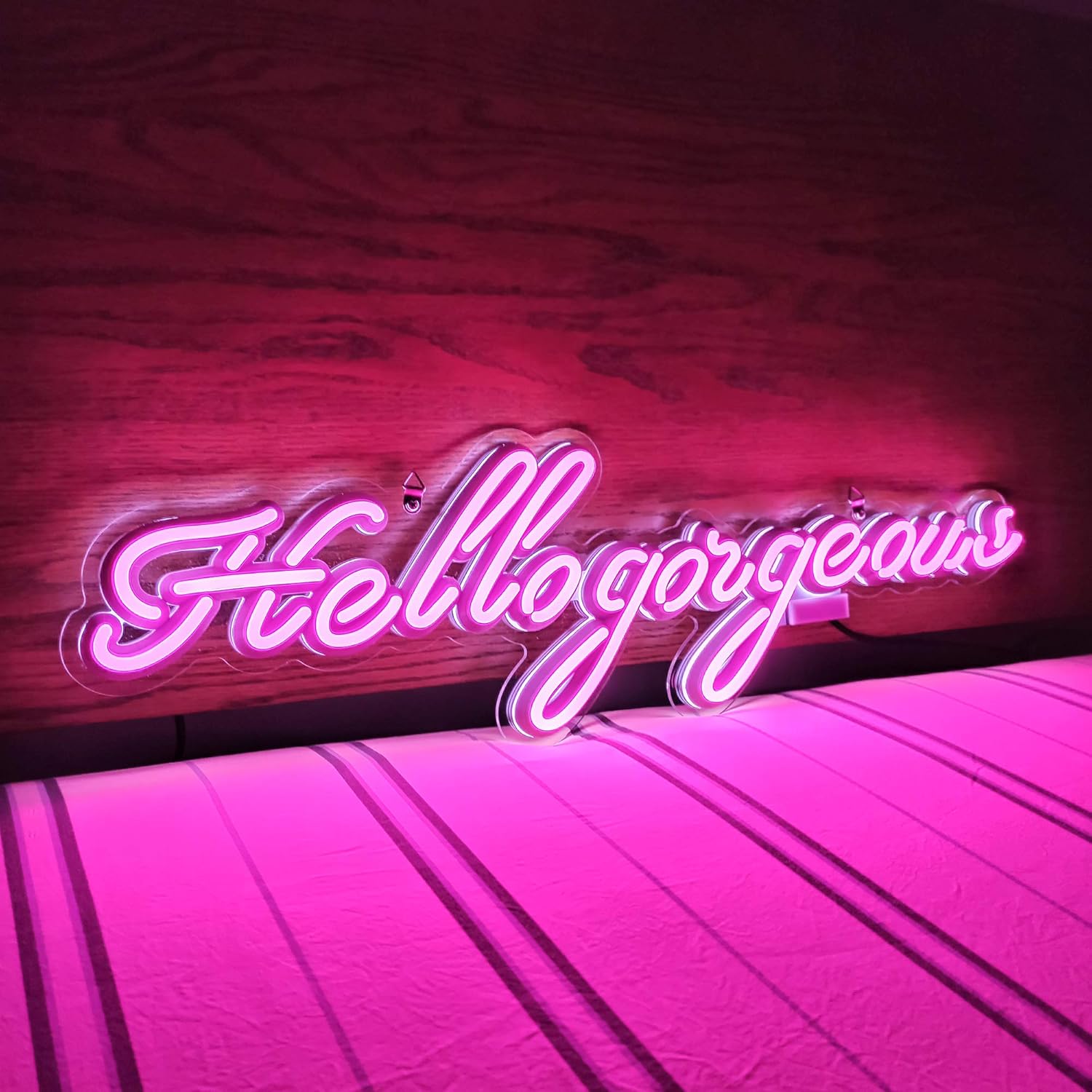 Novelty – Luces LED de pared, neón, para barra, bar de club, dormitorio, ventana, hotel, bar, cafetería, boda, fiesta de cumpleaños, regalos