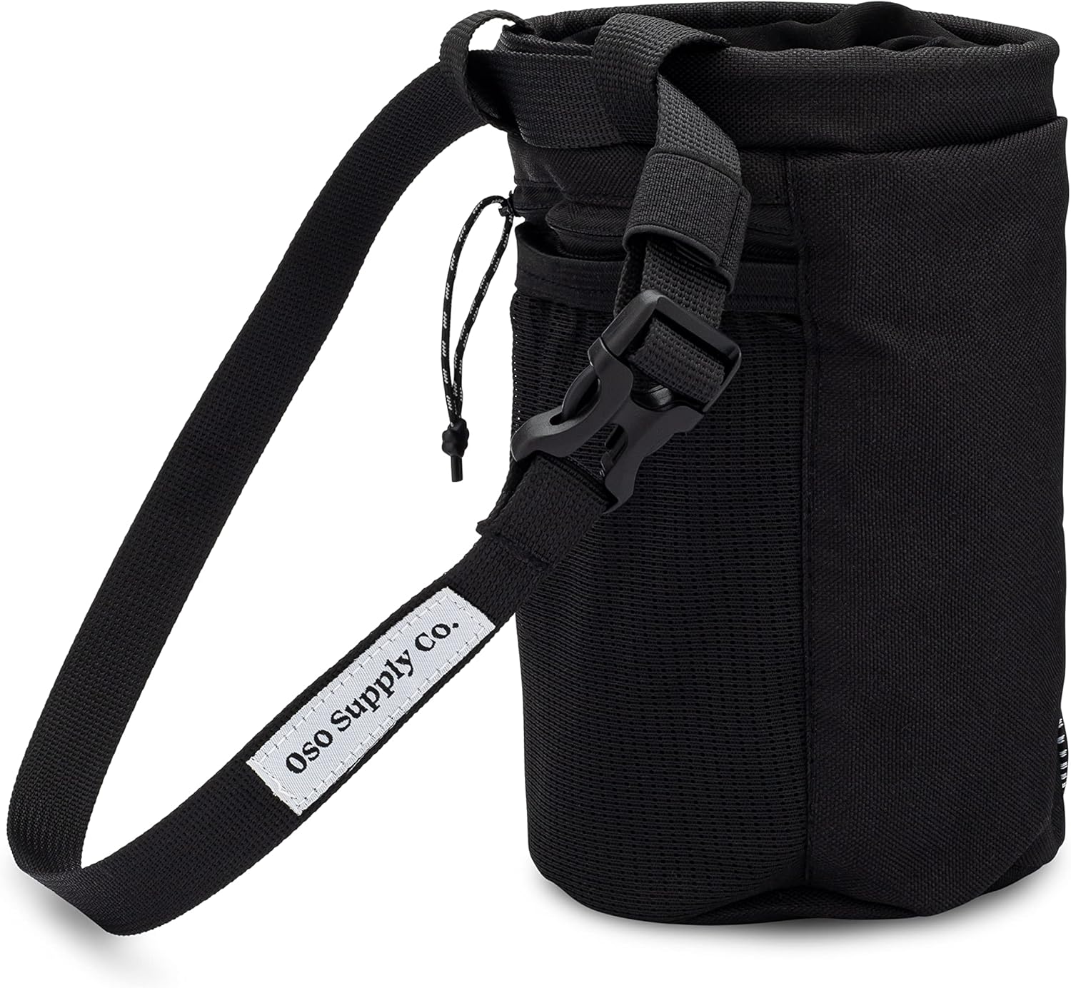 Oso Supply Co – Bolsa de tiza para escalada en roca, bolsa de tiza Bouldering con cinturón de clip rápido, bolsillos con cremallera y bolsa – Equipo