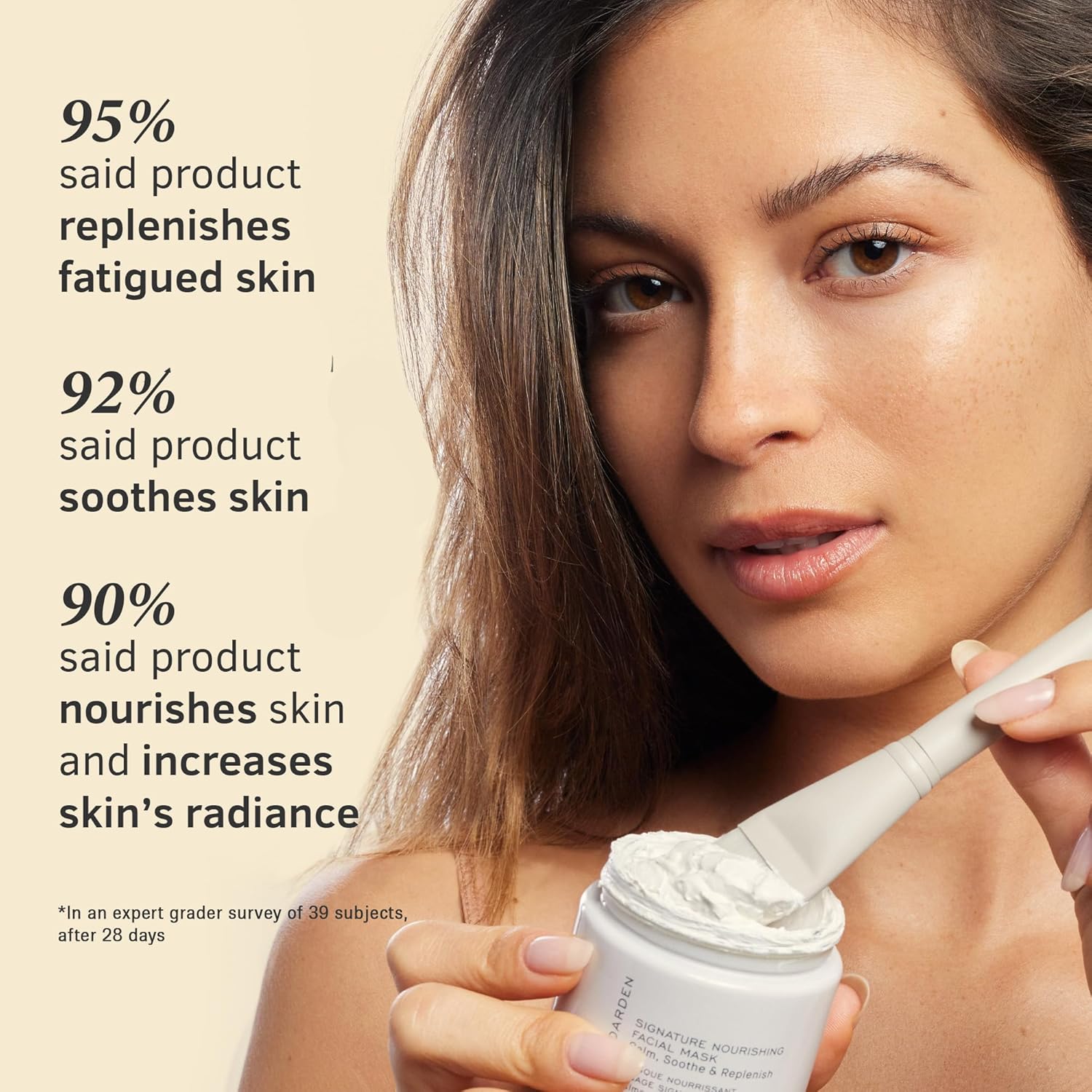SHANI DARDEN SKINCARE – Mascarilla facial nutritiva exclusiva, una máscara hidratante de arcilla de bentonita para calmar el enrojecimiento y la