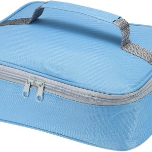 PATIKIL Lonchera térmica de 12.2 x 9.6 x 2.8 pulgadas, lonchera impermeable con asa, bolsa de almuerzo portátil para almacenamiento de alimentos PATIKIL Lonchera térmica de 12.2 x 9.6 x 2.8 pulgadas, lonchera impermeable con asa, bolsa de almuerzo portátil para almacenamiento de alimentos