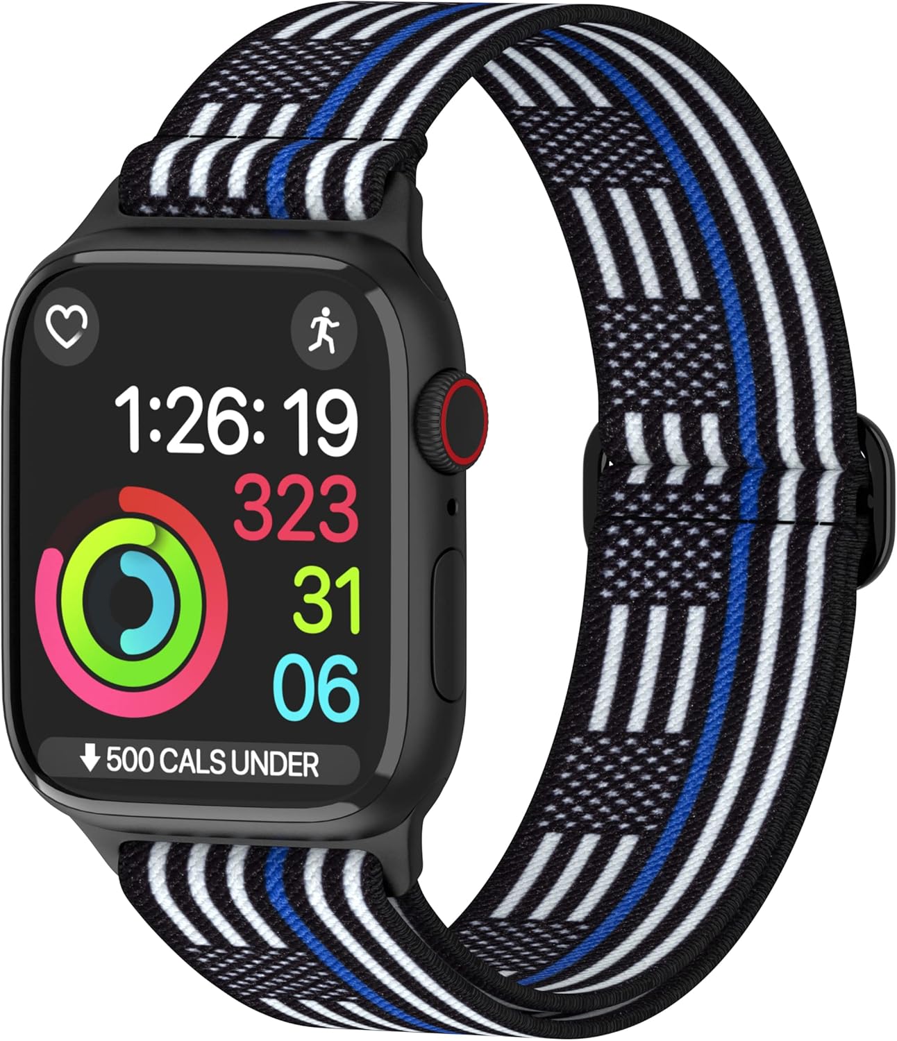 Correas de nailon para Apple Watch para mujeres y hombres, iWatch 123456789SEUltra 2 correas para 1.496 in1.575 in1.614 in1.654 in1.732 in1.772
