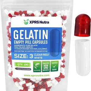 XPRS Nutra Cápsulas vacías de tamaño 3  100 cápsulas de gelatina vacías  Cápsulas de píldoras vacías  Llenado de cápsulas de bricolaje  Cápsulas de XPRS Nutra Cápsulas vacías de tamaño 3  100 cápsulas de gelatina vacías  Cápsulas de píldoras vacías  Llenado de cápsulas de bricolaje  Cápsulas de