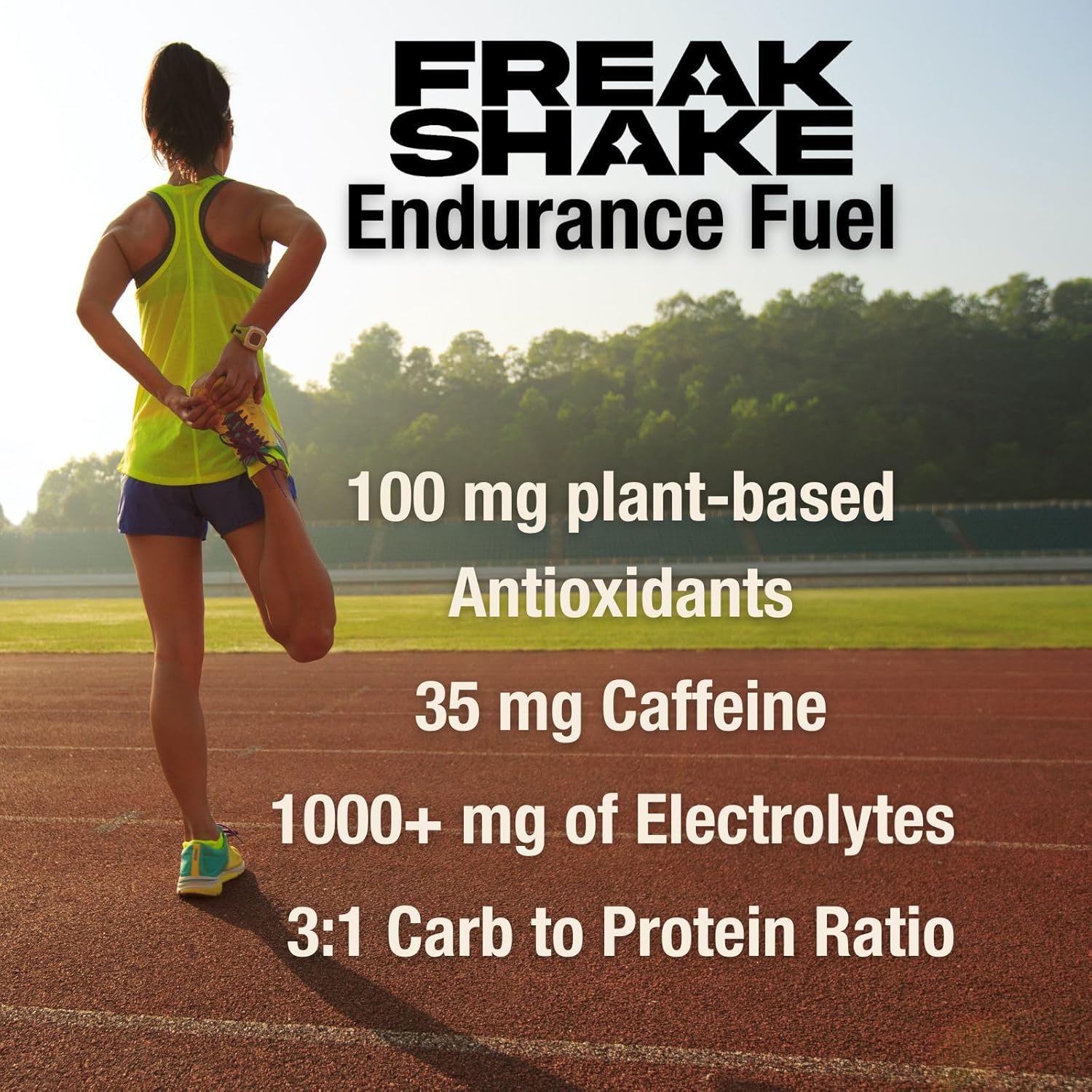 Endurance Fuel Chocolate – Proteína, electrolitos de carbohidratos, cafeína, recuperación muscular, rendimiento máximo, tarro de 2.3 libras