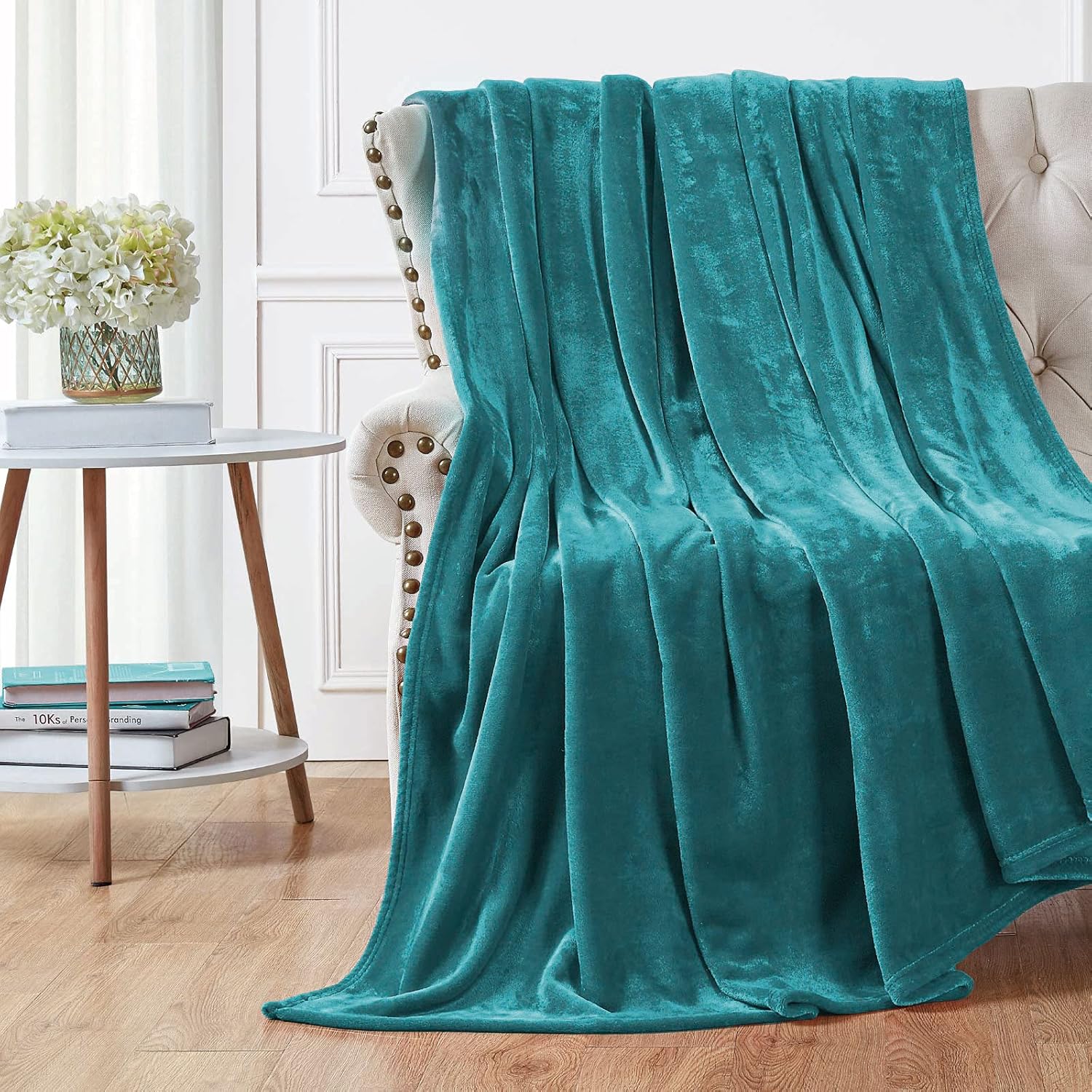 Manta de forro Walensee de felpa, ligera, de microfibra súper suave, para sofá, cama, ultralujosa, cálida y acogedora para todas las estaciones