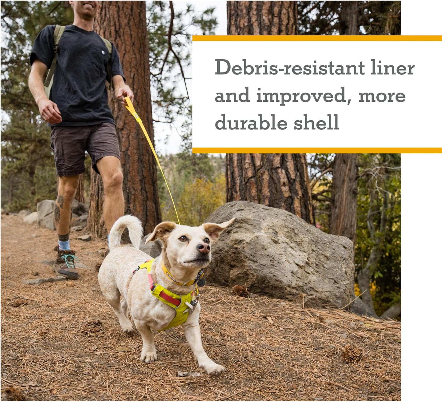 Ruffwear, Hi & Light, arnés ligero para perro diario, correr, caminar, senderismo, uso durante todo el día
