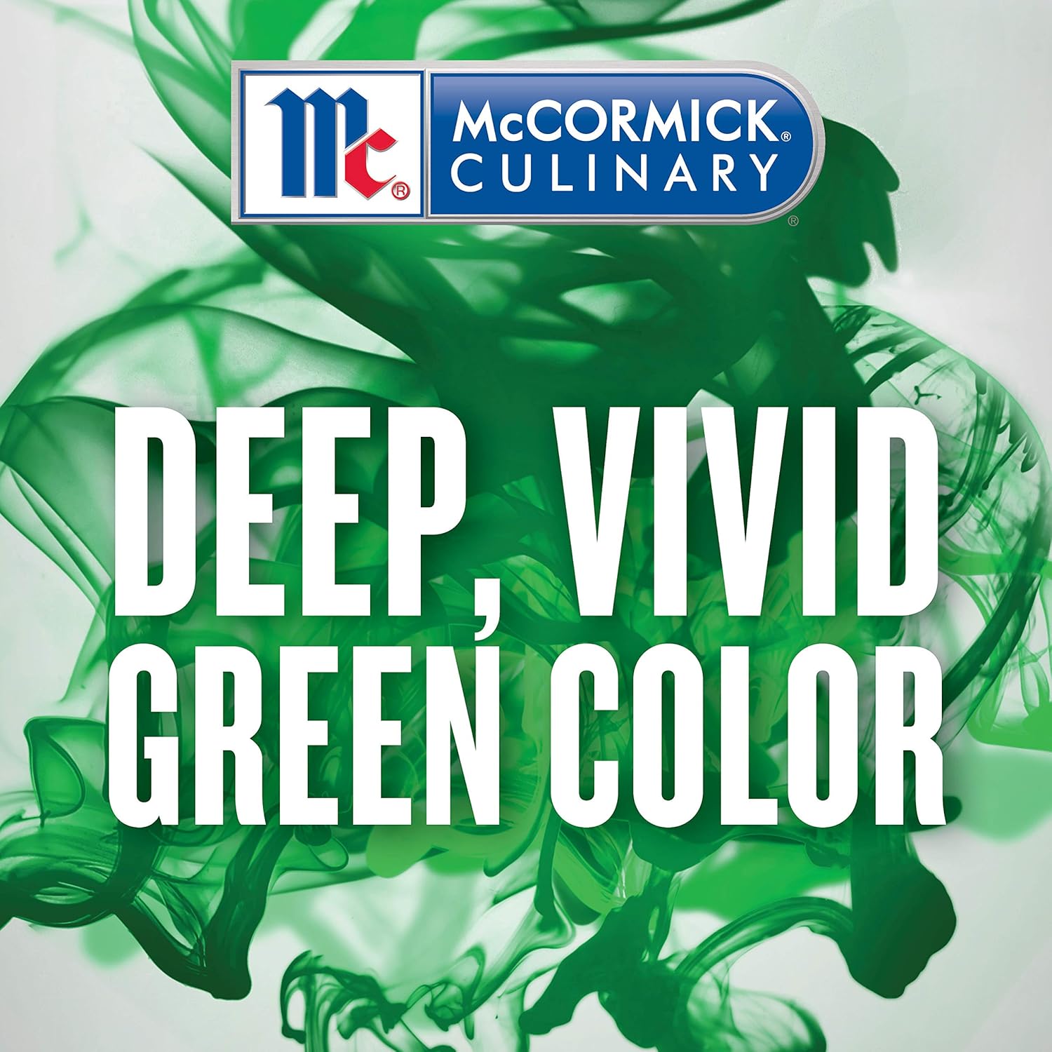 McCormick Culinary Colorante alimentario verde, 16 onzas líquidas, seis botellas de 16 onzas líquidas de colorante líquido verde para alimentos,