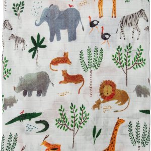 Loulou Lollipop  Manta suave de muselina para bebé, manta de recepción premium, manta envolvente para bebe de 47″ x 47″ para niñas y niños Loulou Lollipop  Manta suave de muselina para bebé, manta de recepción premium, manta envolvente para bebe de 47″ x 47″ para niñas y niños