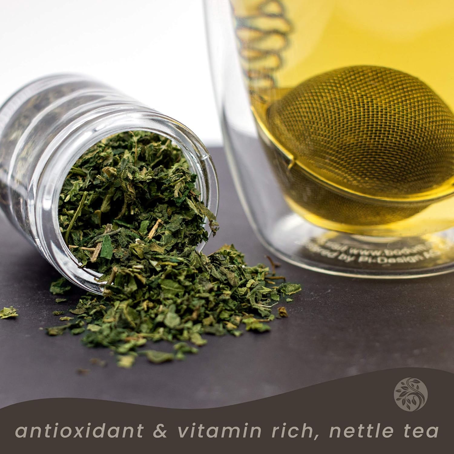 MagJo Naturals Té de hoja de ortiga, 1 libra (16 onzas) cortado y tamizado ortiga europea a granel (Urtica Dioica)