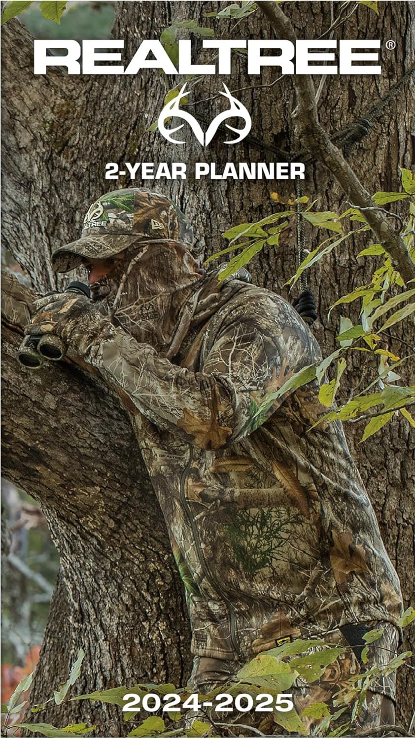 TURNER LICENSING Realtree Hidden Hunter 2024 – Agenda de dos años (24998161228)