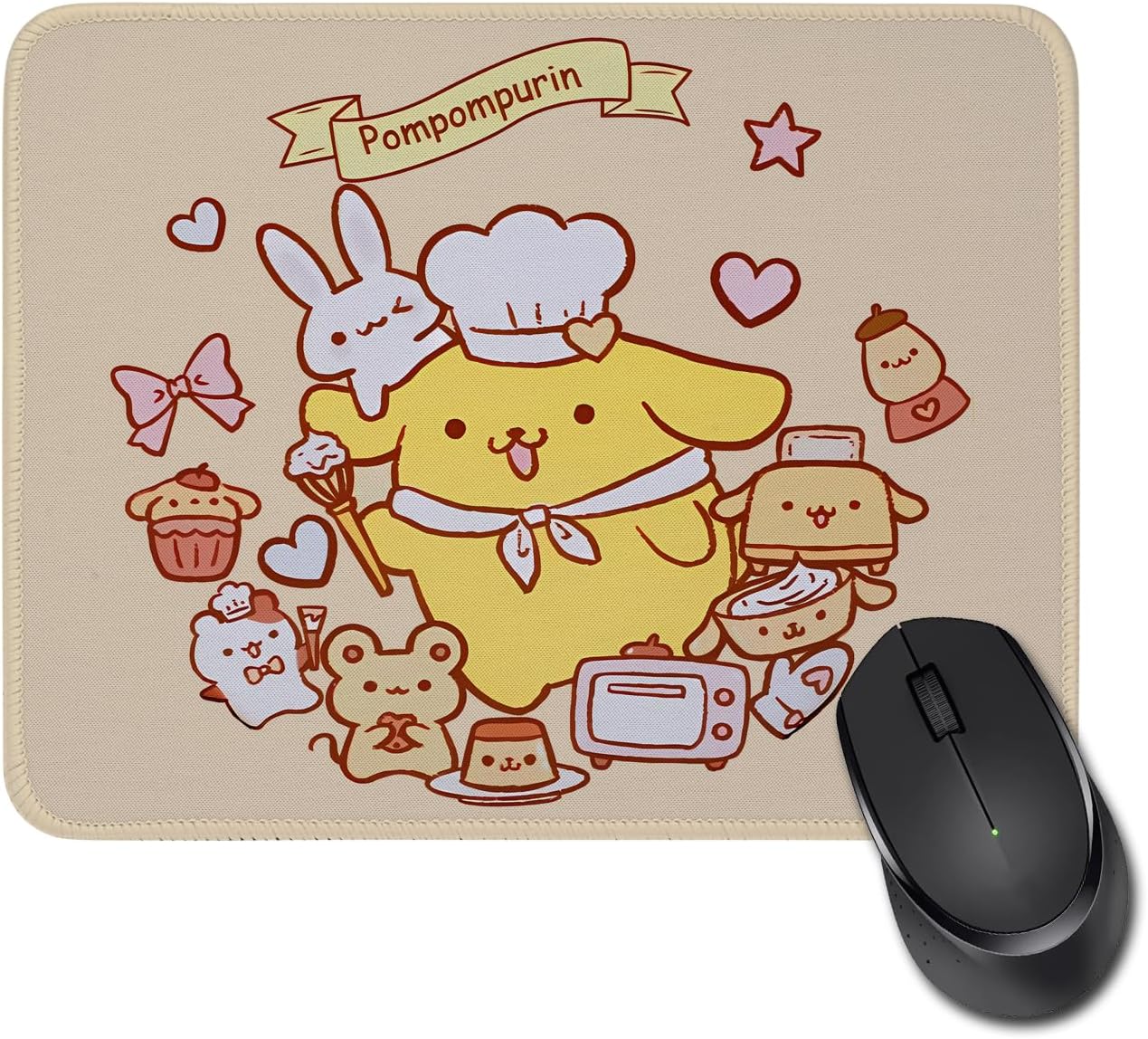 Alfombrilla de mouse de animación de dibujos animados para mujeres y hombres, amantes de las películas de televisión, regalos de cumpleaños,