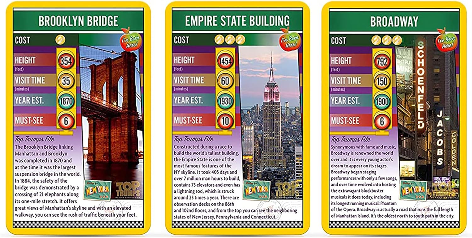 Top Trumps – Juego de cartas
