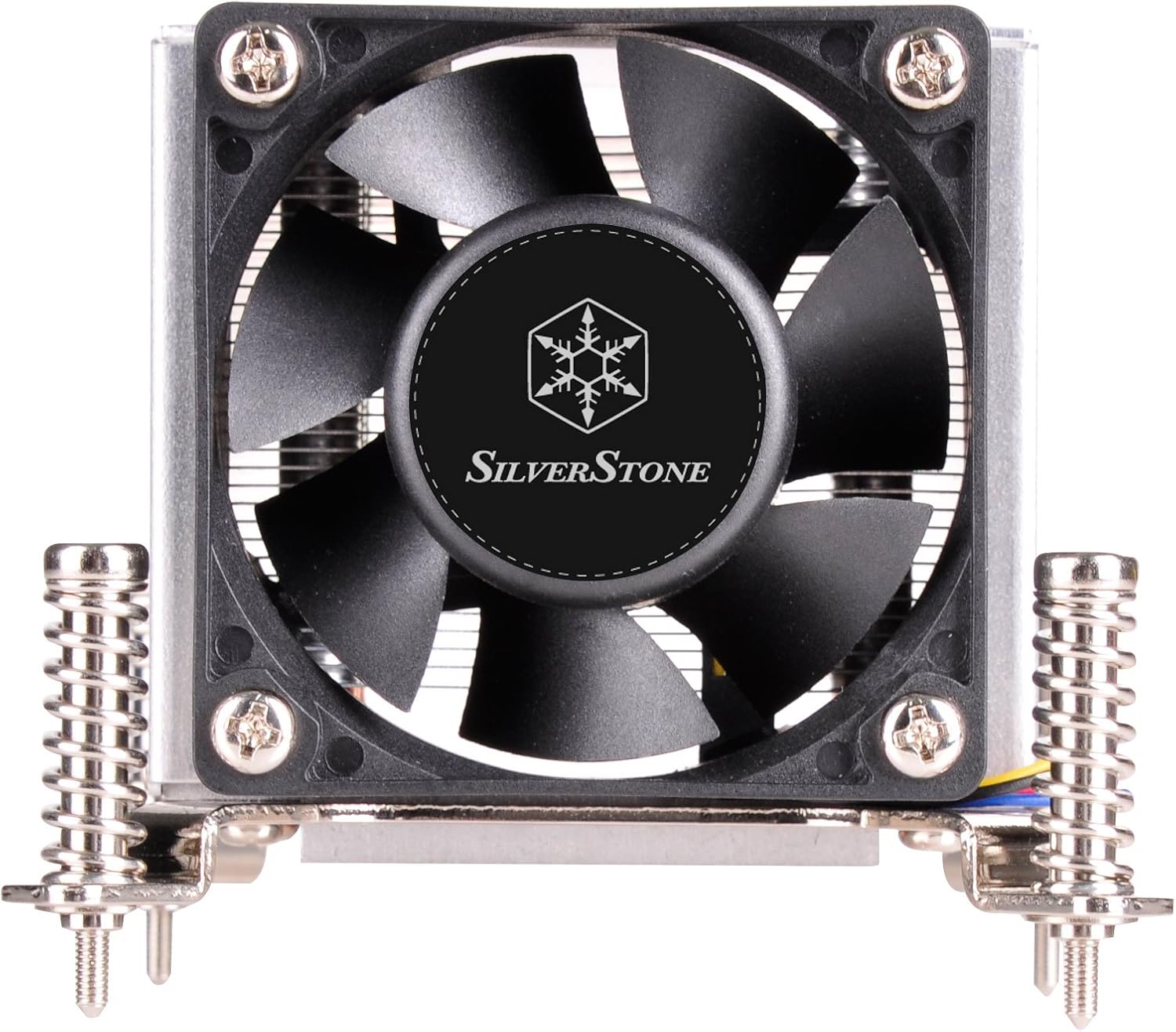 SilverStone Technology AR09-115XS 2U Servidor de montaje en bastidorpequeño factor de forma Intel CPU Cooler con soporte de tornillo, SST-AR09-115XS