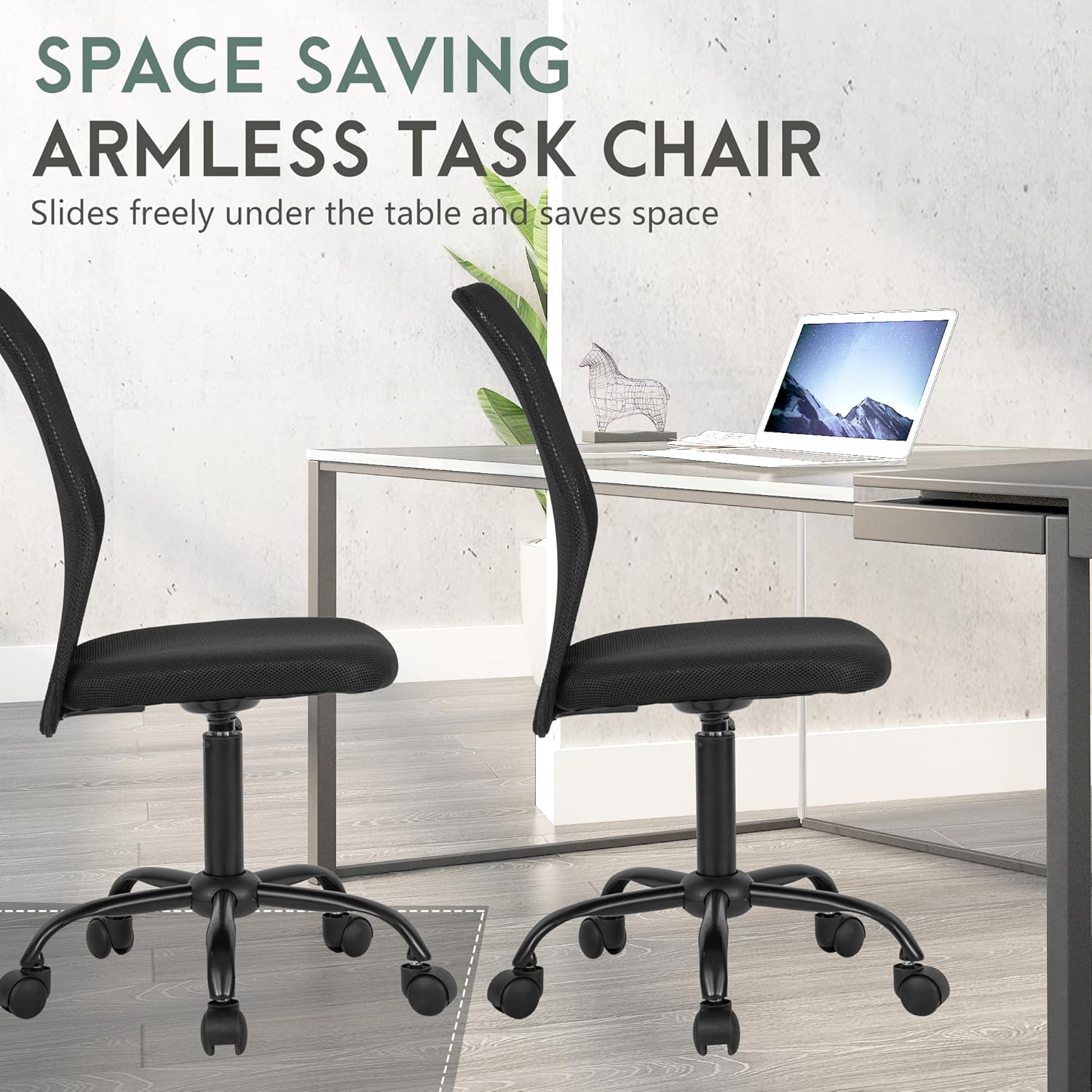PayLessHere Silla de oficina, silla de escritorio, silla ergonómica de malla para computadora, soporte para espalda, moderno, ejecutivo, respaldo