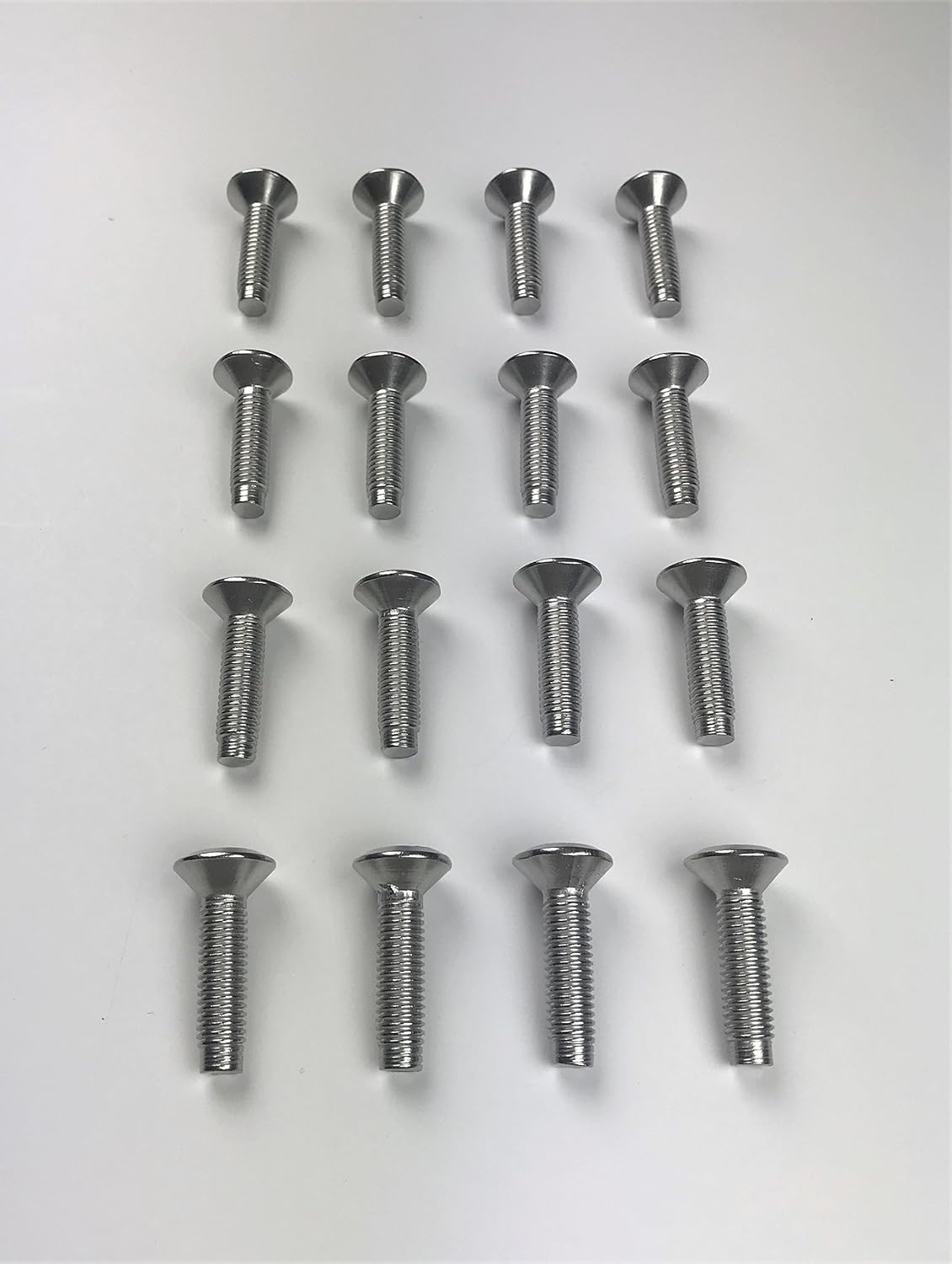 Tornillos Torx para puerta y capó de acero inoxidable de 16 unidades compatibles con modelos Jeep Wrangler JK 2007 a 2018