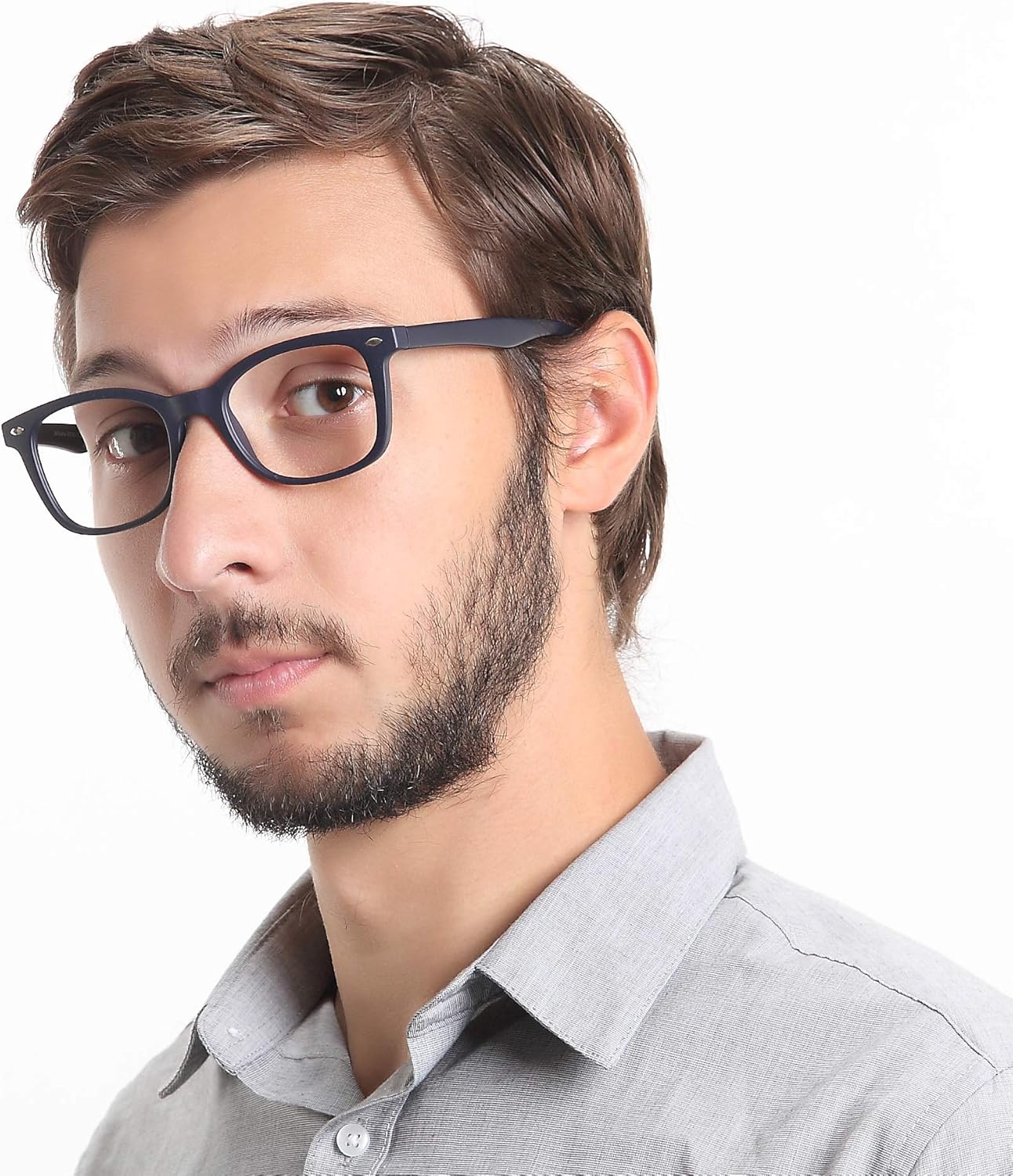 LifeArt Lentes de bloqueo de luz azul, antifatiga ocular, para computadora, para videojuegos, televisión, para mujeres y hombres, antirreflejos