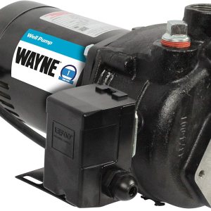 WAYNE CWS100 – Bomba de pozo convertible de hierro fundido de 1 HP – Hasta 588 galones por hora – Bomba de pozo de chorro resistente, color negro WAYNE CWS100 – Bomba de pozo convertible de hierro fundido de 1 HP – Hasta 588 galones por hora – Bomba de pozo de chorro resistente, color negro