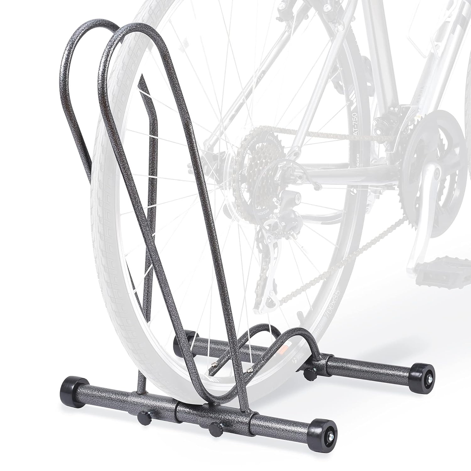 Delta Cycle – Soporte para bicicleta individual, sin herramientas, ajustable, para montaña, neumático grueso, bicicletas de carretera, soporte de