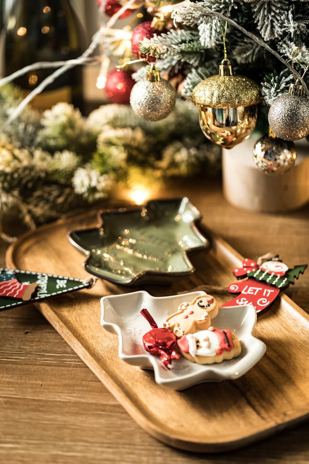 YHOSSEUN Soporte de cuchara de Navidad, soporte de cuchara de cerámica para estufa, soporte para cuchara de granja, soporte para utensilios para