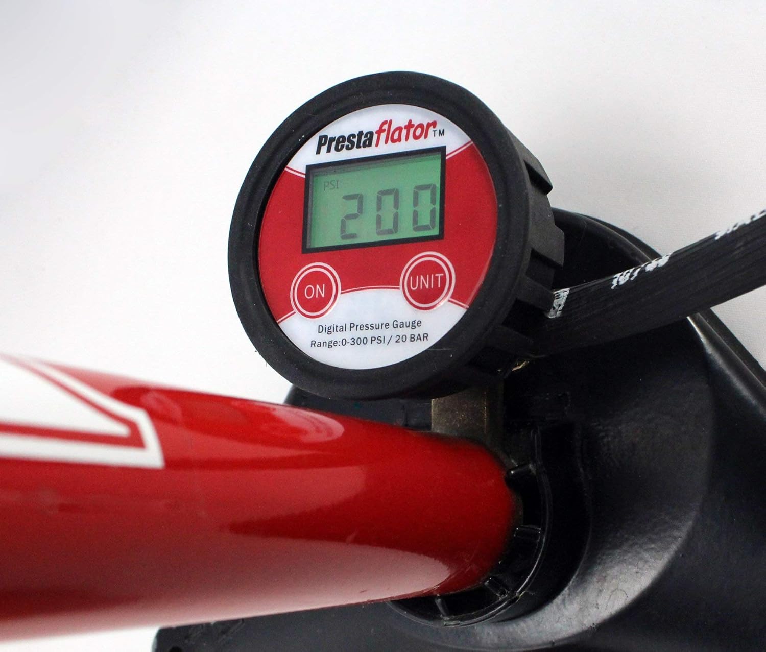 Prestaflator 255psi Digital Gauge Bottom Mount (for Digital Prestaflators & Regulators)