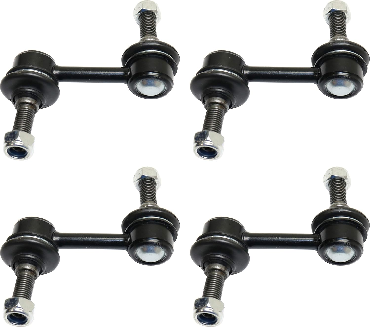 Sway Bar Link – Juego de 4 eslabones para chevrolet 98 Chevy Corvette delantero y trasero izquierdo y derecho