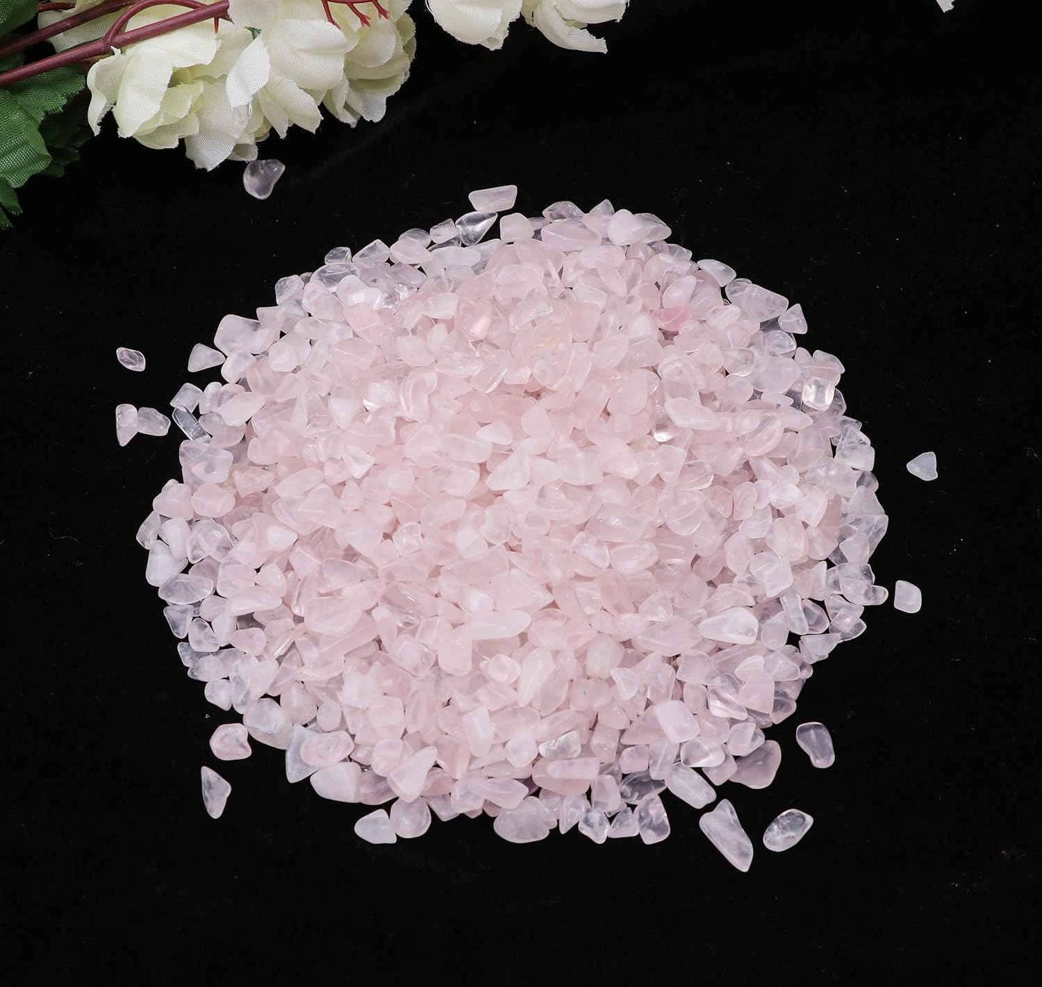 Crocon Piezas de piedras preciosas sin perforar con forma irregular para hacer joyas, plantas, florero, colección de gemas para decoración del