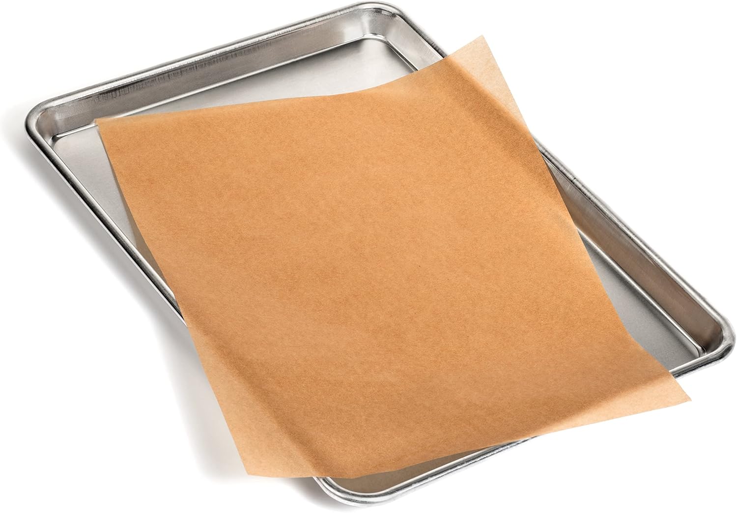 Hojas de papel pergamino de 12 x 16 pulgadas para hornear, sin blanquear, sin cloro, alto calor, papel pergamino precortado antiadherente para