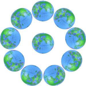 Coopay Inflatable Globe PVC World Globe Inflatable Earth Beach Ball for Beach Playing or Teaching Coopay Inflatable Globe PVC World Globe Inflatable Earth Beach Ball for Beach Playing or Teaching